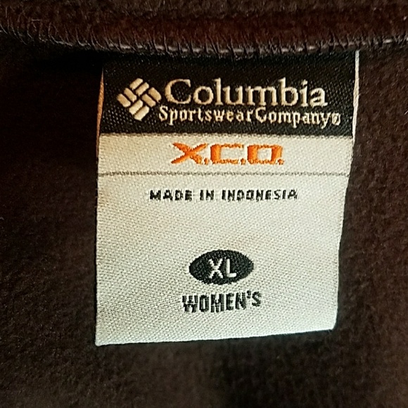 Columbia XCO Zip Up Sleeveless Fleece Vest - Picture 5 of 7